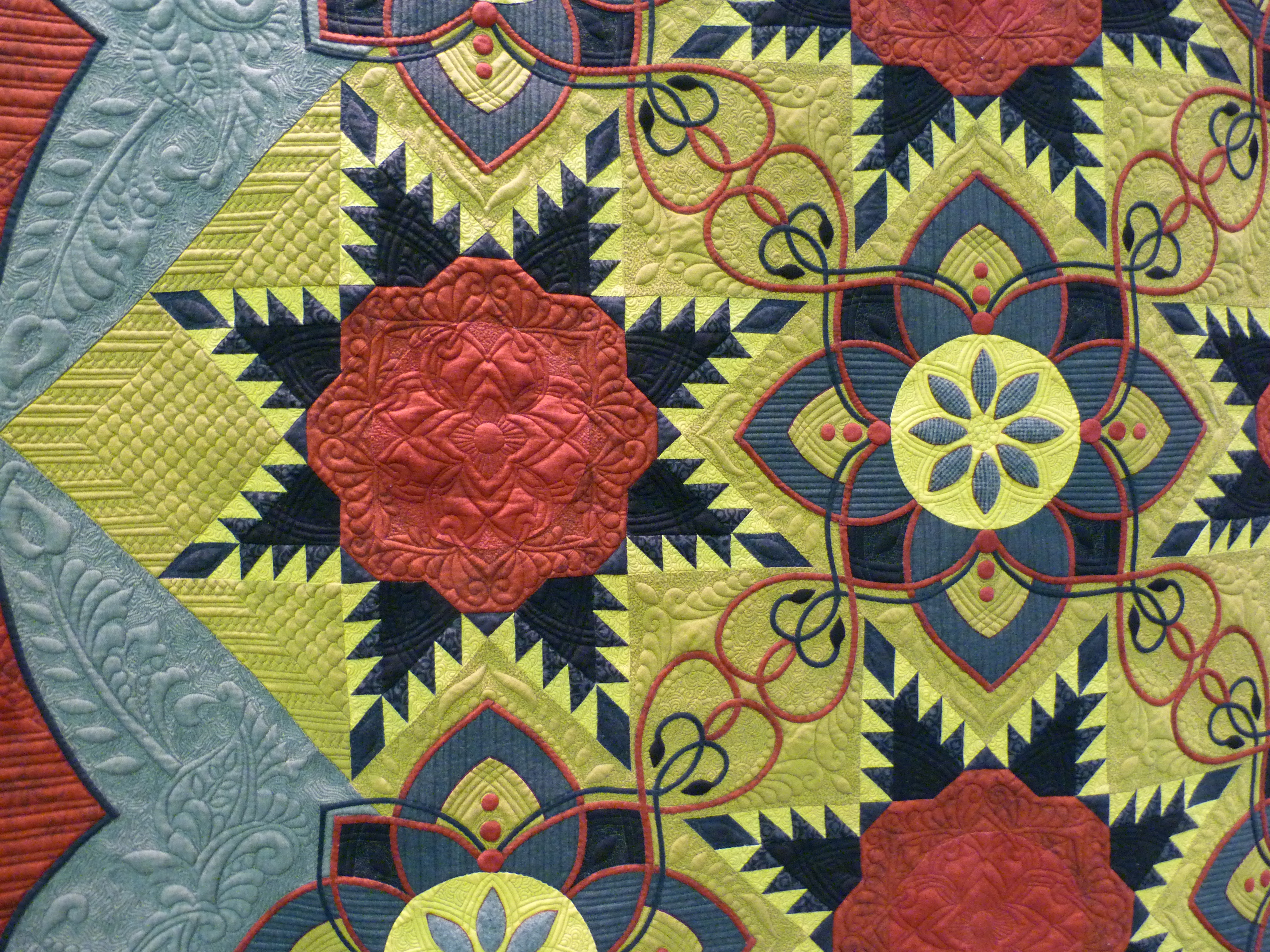 AQS QuiltWeek in Paducah III Feathered Star Quilts Dragonfly Quilts