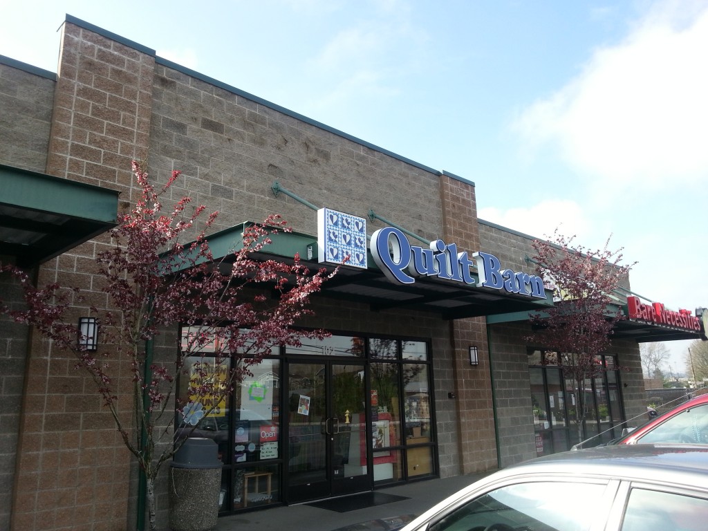 Visit to The Quilt Barn, Puyallup Dragonfly Quilts Blog
