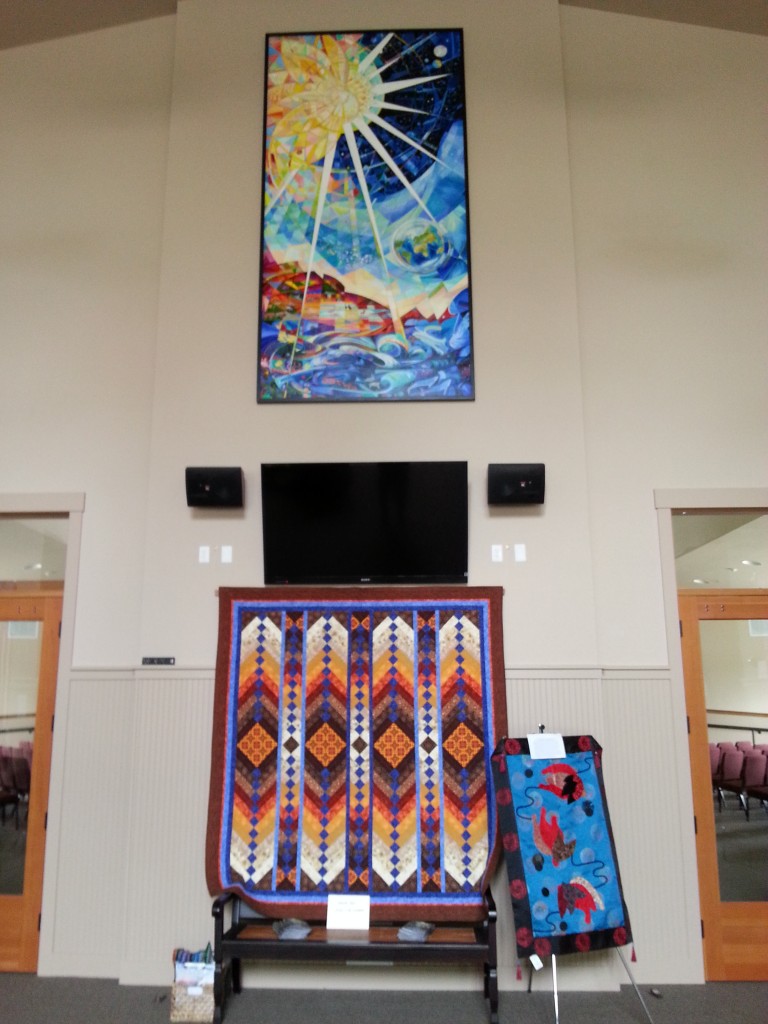Exhibit at North Point Church, Poulsbo, WA Dragonfly Quilts Blog