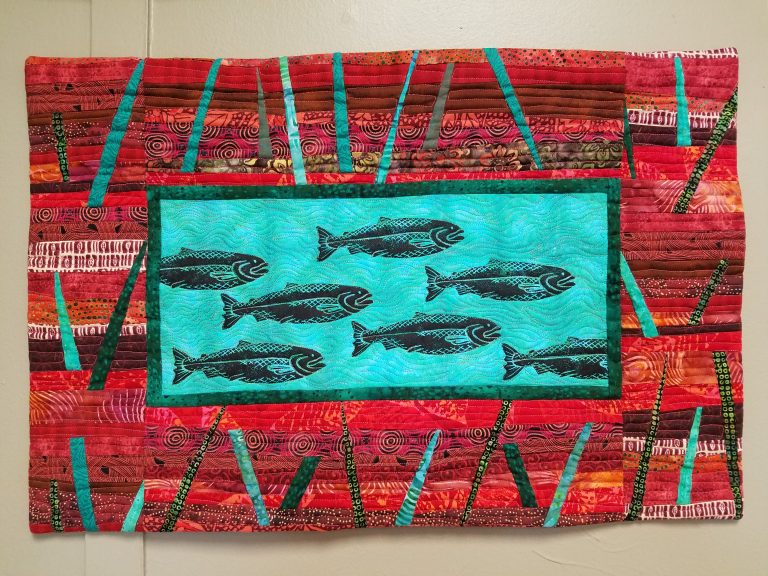Salmon Quilts, Kodiak, AK Dragonfly Quilts Blog